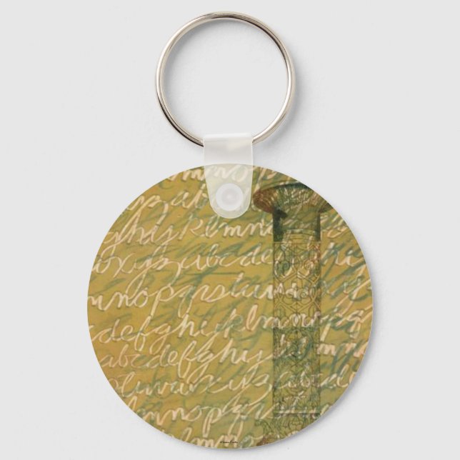 Llavero Keychain de arte francés #1 (Anverso)