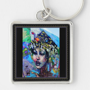 Llavero Keychain de arte LA