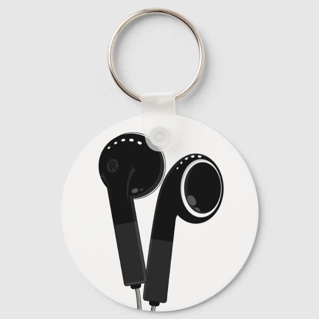 Llavero Keychain de auriculares oculares (Anverso)