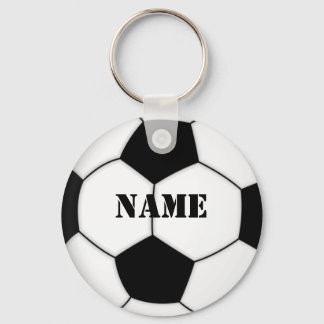 Llavero KEYCHAIN DE BALL DE FÚTBOL personalizable con nomb