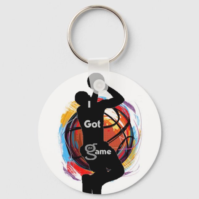 Llavero Keychain de baloncesto (Anverso)