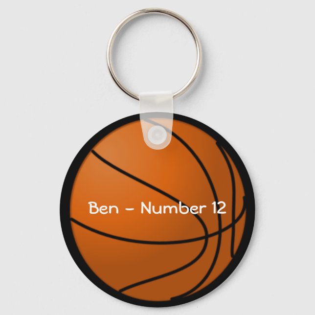 Llavero Keychain de baloncesto (Anverso)