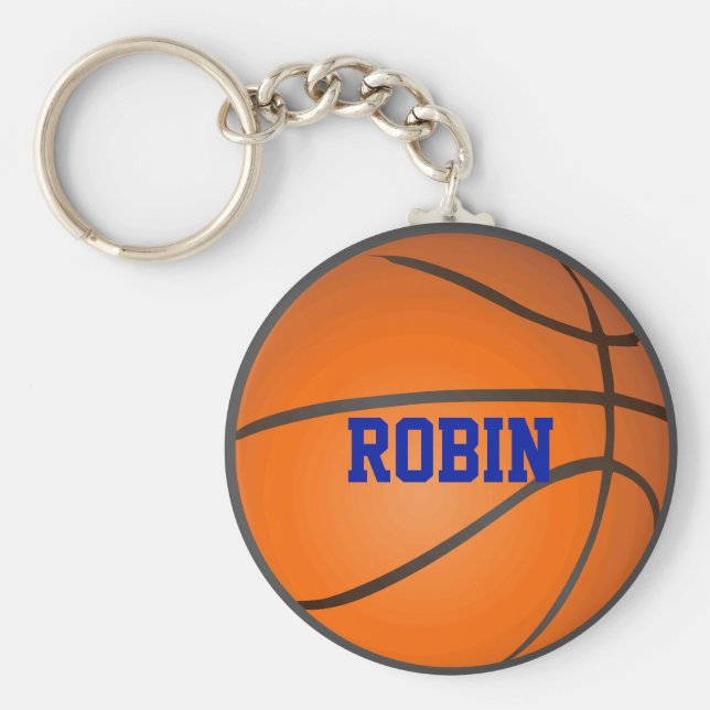 Llavero Keychain de baloncesto personalizado (Frente)