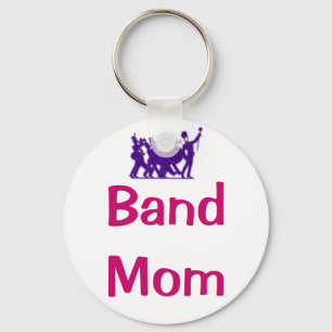 Llavero Keychain de Band Mom