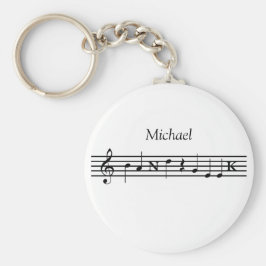 Llavero Keychain de banda geek personalizada