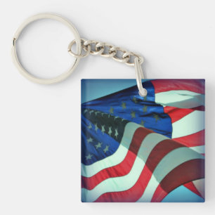 Llavero Keychain de Bandera Americana