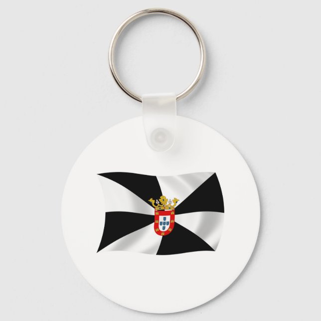 Llavero Keychain de Bandera Ceuta (Anverso)
