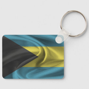 Llavero Keychain de Bandera de Bahamas