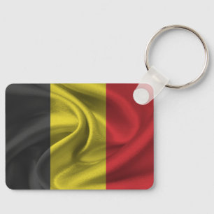 Llavero Keychain de Bandera de Bélgica