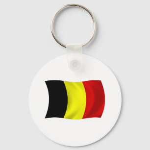 Llavero Keychain de Bandera de Bélgica