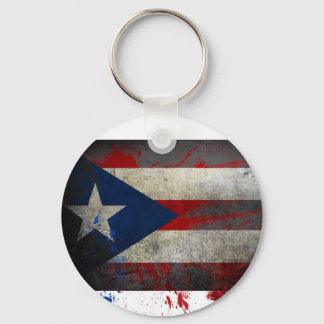 Llavero Keychain de Bandera de Puerto Rico
