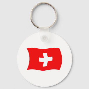 Llavero Keychain de Bandera de Suiza