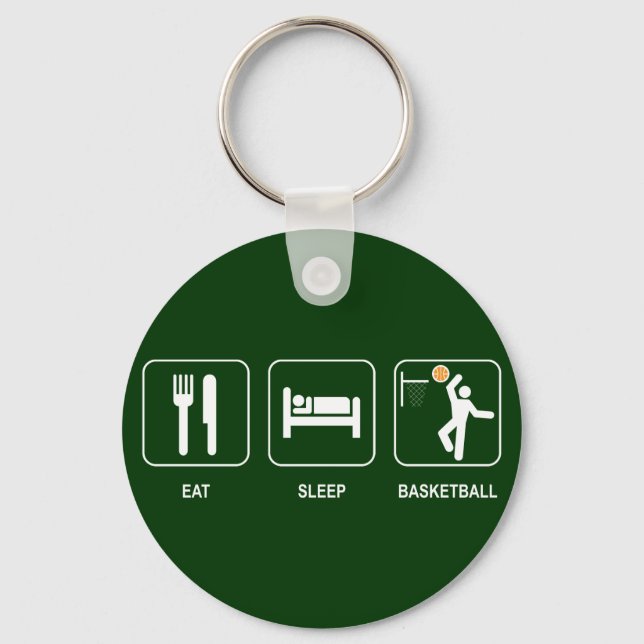 Llavero Keychain de Básquetbol de Eleep Sleep (Anverso)