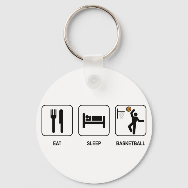 Llavero Keychain de Básquetbol de Eleep Sleep (Anverso)