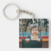 Keychain de bebé sonriente