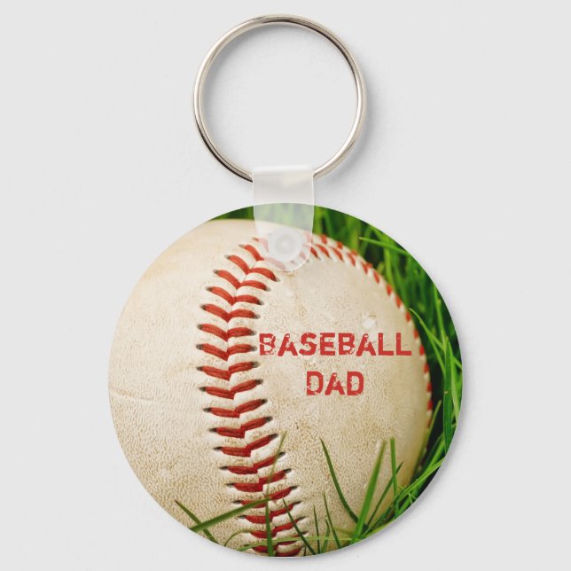 Llavero Keychain de Béisbol Dad (Anverso)