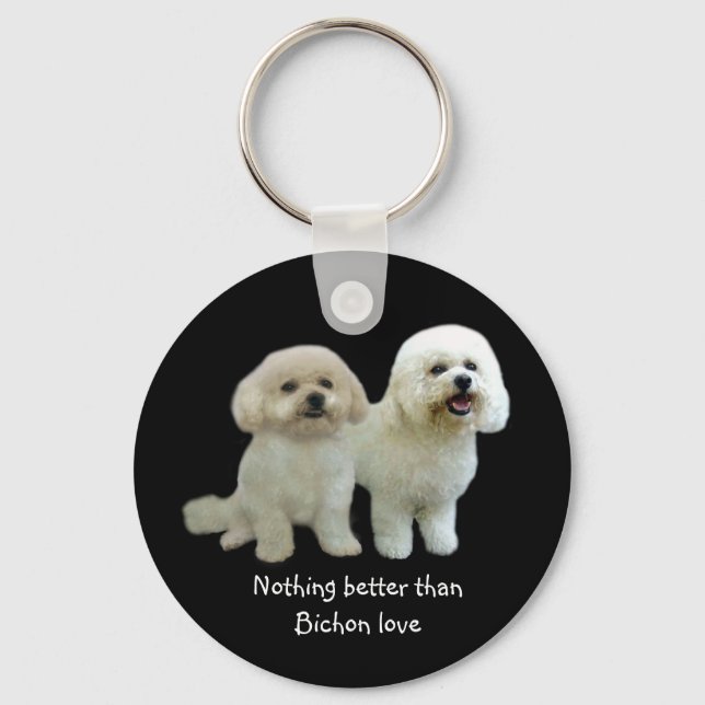Llavero Keychain de Bichon Buddies (Anverso)