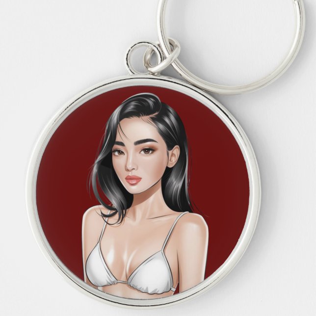 Llavero Keychain de Bikini Bliss (Frente)