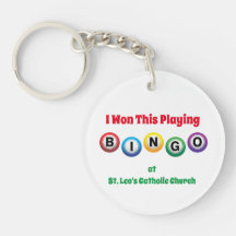 Keychain de Bingo Balls