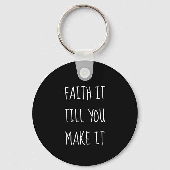 Llavero Keychain de Black Faith It (Anverso)