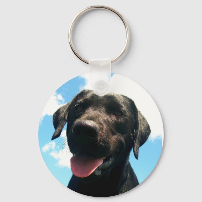 Llavero Keychain de Black Lab (Anverso)