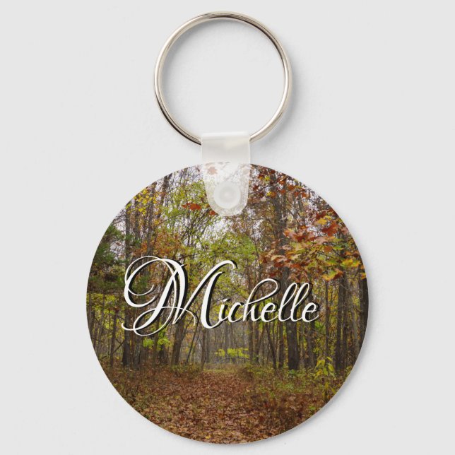 Llavero Keychain de Bliss de otoño (Anverso)