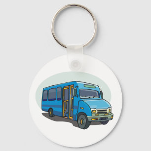 Llavero Keychain de Blue Bus