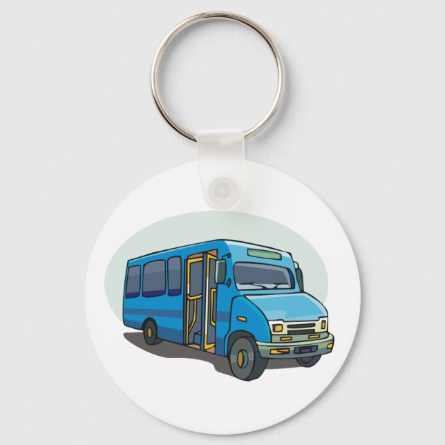 Llavero Keychain de Blue Bus (Anverso)