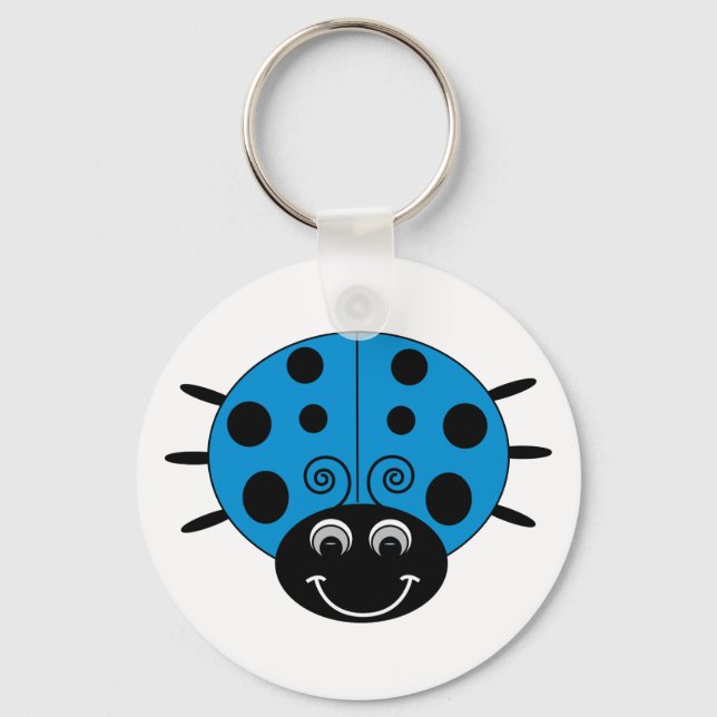 Llavero Keychain de Blue Ladybug (Anverso)