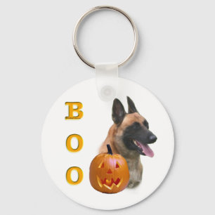 Llavero Keychain de Boo de Malinois de Bélgica