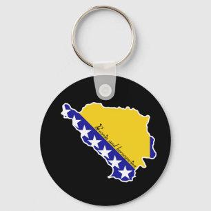 Llavero Keychain de Bosnia