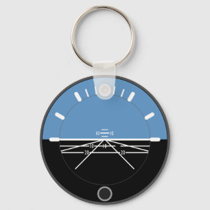 Llavero Keychain de botón básico de aviación
