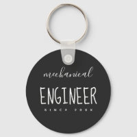 Keychain de botón de Personalizado simple de ingen
