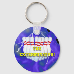 Llavero Keychain de Bowling Champ