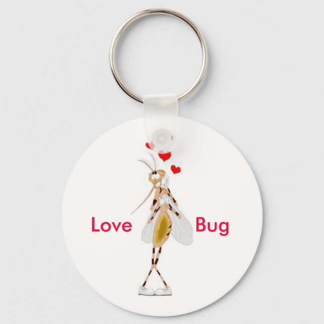 Llavero Keychain de Bug de Amor (Anverso)