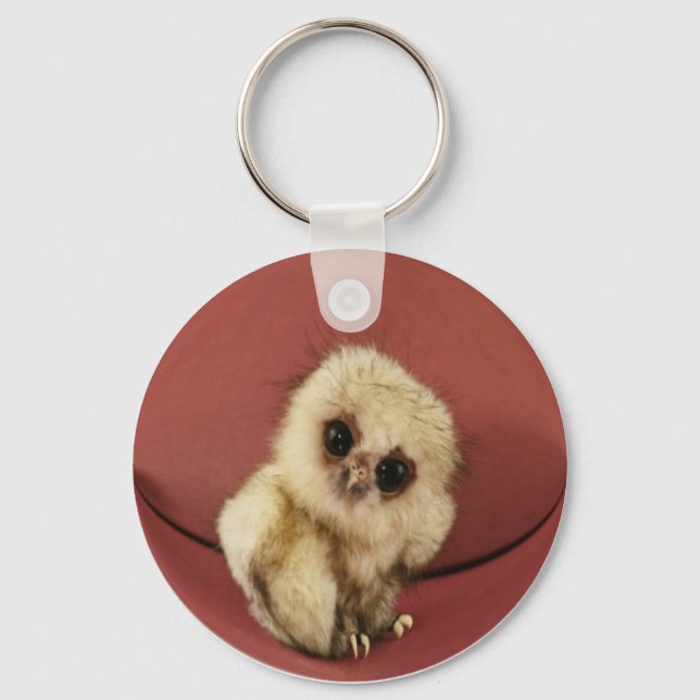 Llavero Keychain de Búho Bebé (Anverso)