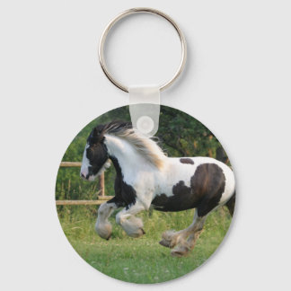 Llavero Keychain de caballos Gipsy