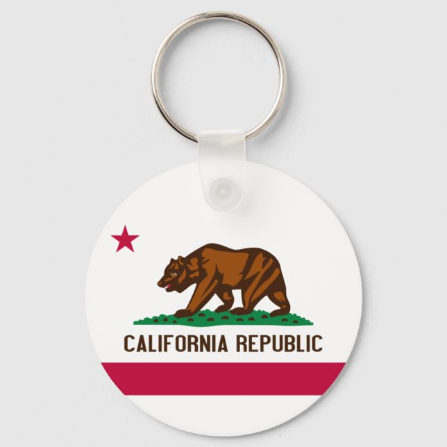 Llavero Keychain de California (Anverso)