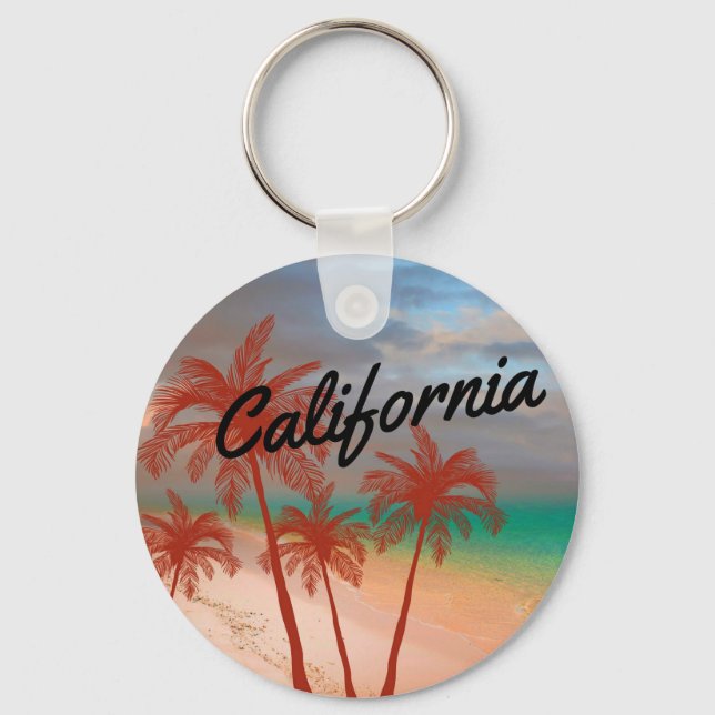 Llavero Keychain de California (Anverso)