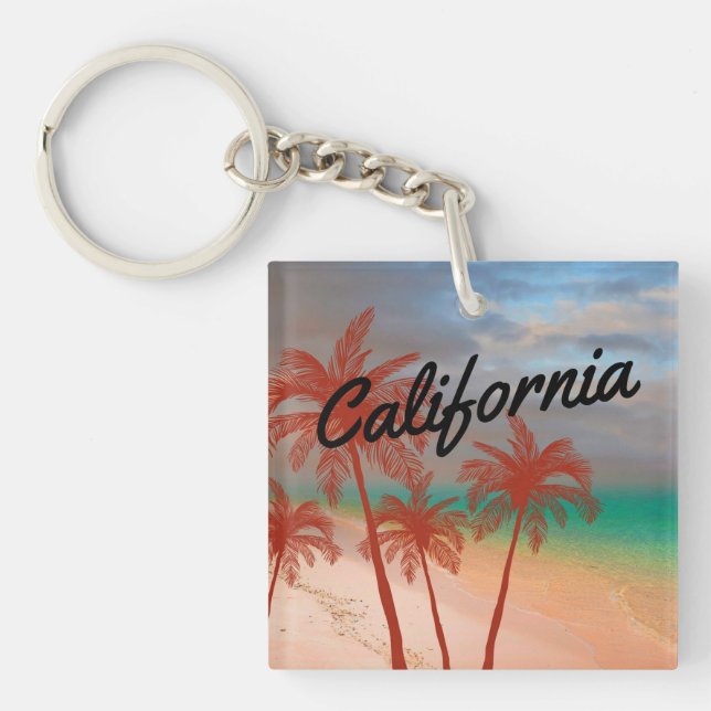 Llavero Keychain de California (Frente)