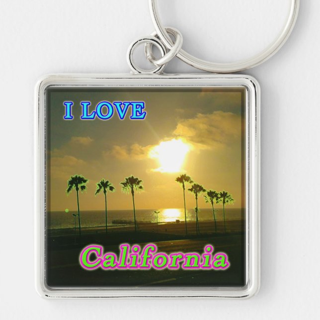 Llavero Keychain de "California 2" (Frente)