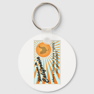 Llavero Keychain de California Equal Rights