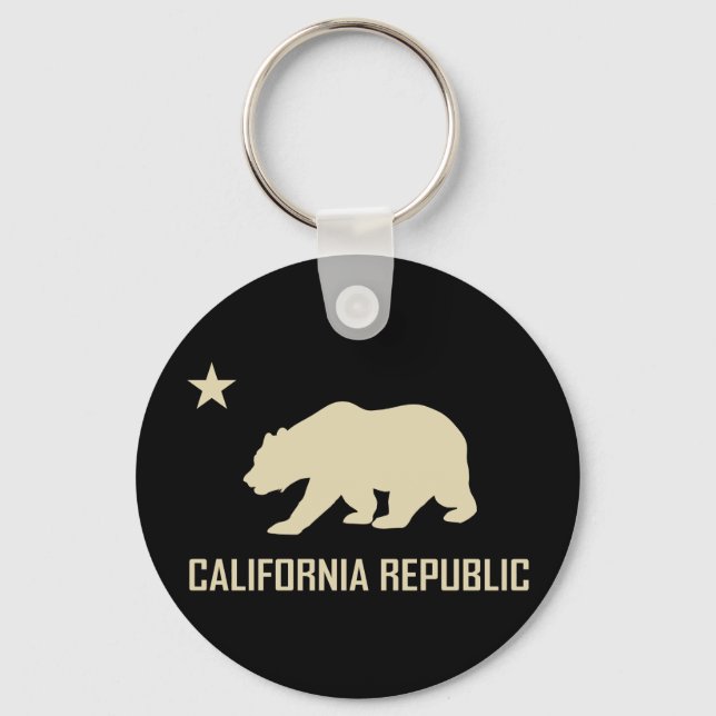 Llavero Keychain de California Republic (Anverso)