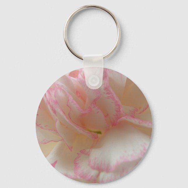 Llavero Keychain de canal rosa y blanco (Anverso)