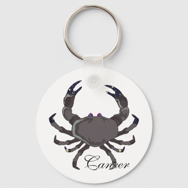 Llavero Keychain de cáncer de luz estelar (Anverso)