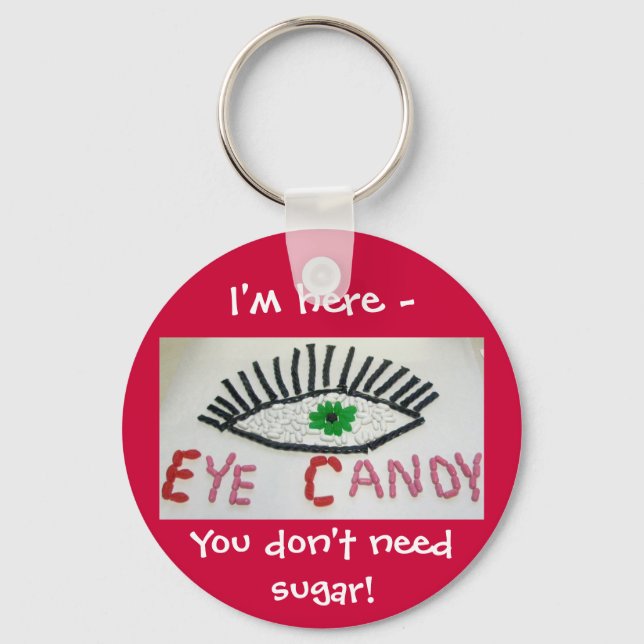 Llavero Keychain de Candy ocular (Anverso)