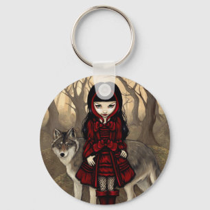 Llavero Keychain de "Capercha roja en otoño"