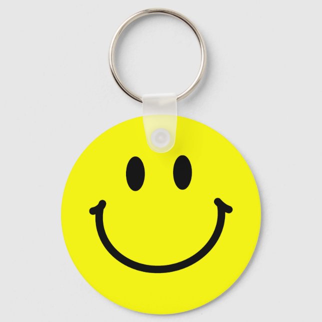 Llavero Keychain de cara feliz (Anverso)