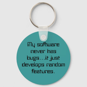 Llavero Keychain de características aleatorias