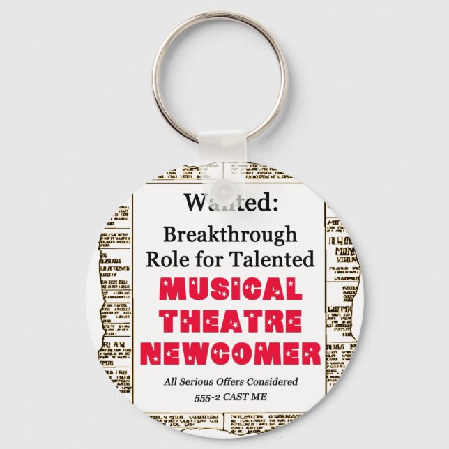 Llavero Keychain de Cast Me (Anverso)